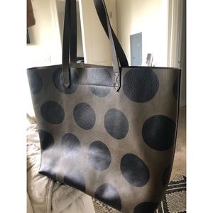 Madewell Softdot Transport Tote NWT!!